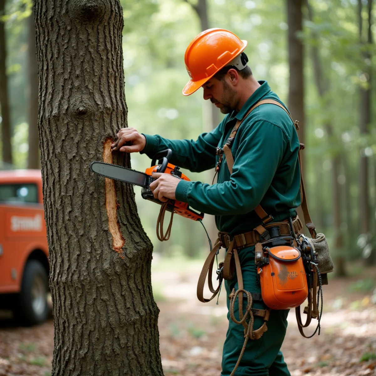 Professional tree service crew performing Tree Health Care in Mayes County OK