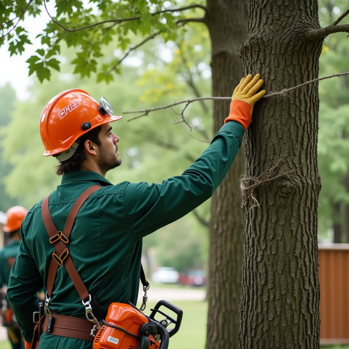 Assessing branch proximity to private electric service drop wire